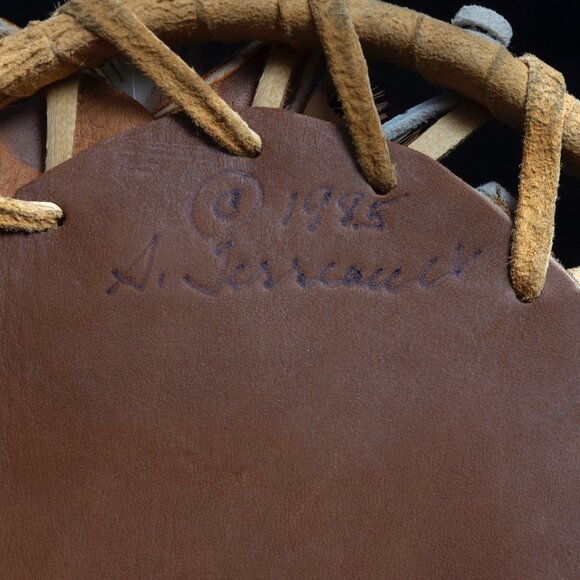 Custom Wall Hanging | Handcrafted Leather & Feather Floral Wall Art Duo - Picture 7 of 12